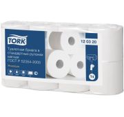 Бумага туалетная в рулонах стандарт T4 TORK